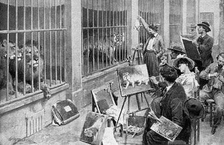 Jardins de Plantes, Paris, 1902.