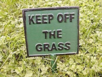 Keep Off The Grass poems